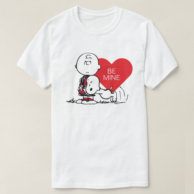 Camiseta Cacahuetes | Snoopy & Charlie Brown Valentine (Diseño del anverso)