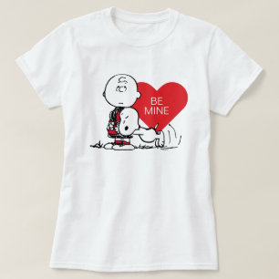 Camiseta Cacahuetes   Snoopy & Charlie Brown Valentine