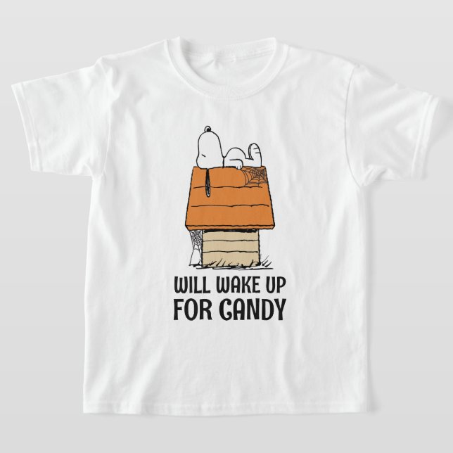 Camiseta Cacahuetes | Snoopy Despertará Por Candy (Distribución)