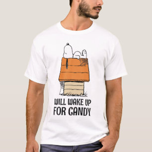 Camiseta Cacahuetes Snoopy Despertará Por Candy