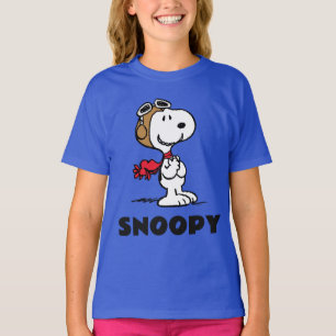 Camiseta Cacahuetes   Snoopy El Hielo Volador
