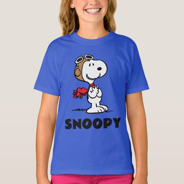 Camiseta Cacahuetes | Snoopy El Hielo Volador (Anverso)