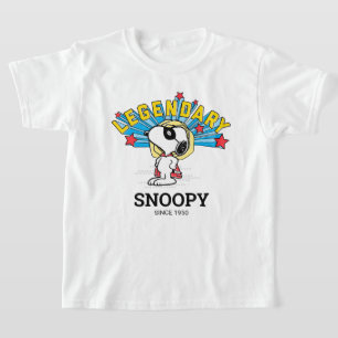 Camiseta Cacahuetes   Snoopy es legendario