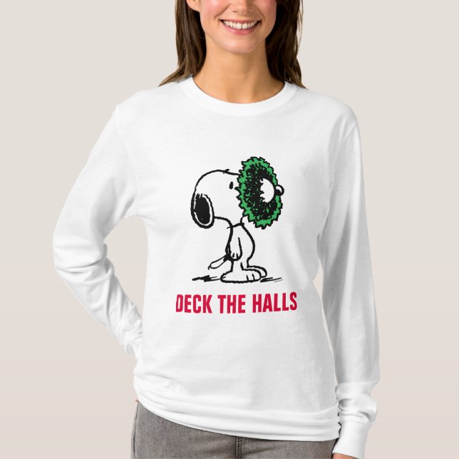 Camiseta Cacahuetes | Snoopy for Holidays (Anverso)
