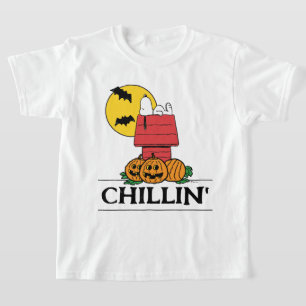 Camiseta Cacahuetes   Snoopy Halloween Doghouse