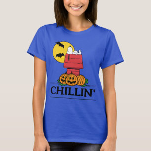 Camiseta Cacahuetes Snoopy Halloween Doghouse