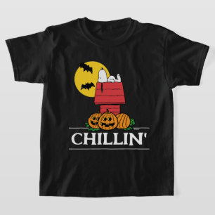 Camiseta Cacahuetes   Snoopy Halloween Doghouse