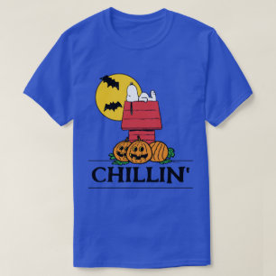 Camiseta Cacahuetes   Snoopy Halloween Doghouse