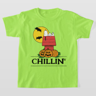 Camiseta Cacahuetes   Snoopy Halloween Doghouse