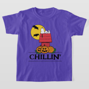 Camiseta Cacahuetes   Snoopy Halloween Doghouse