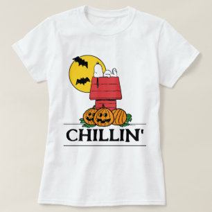 Camiseta Cacahuetes   Snoopy Halloween Doghouse