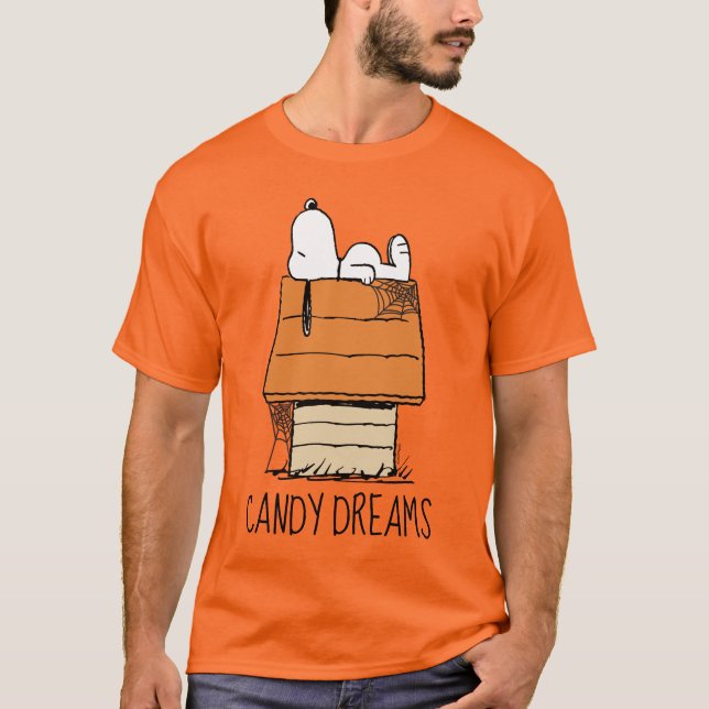 Camiseta Cacahuetes | Snoopy Halloween Nap (Anverso)