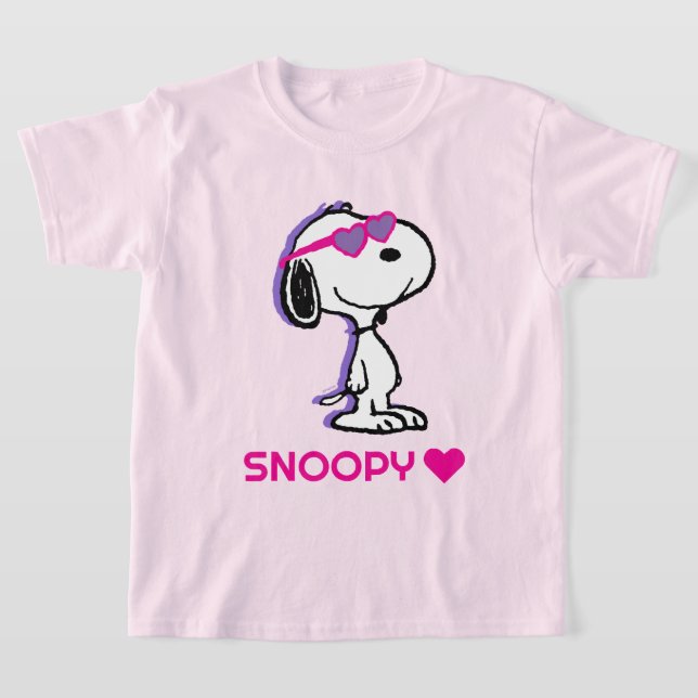 Camiseta Cacahuetes | Snoopy Heart Sungafas (Distribución)