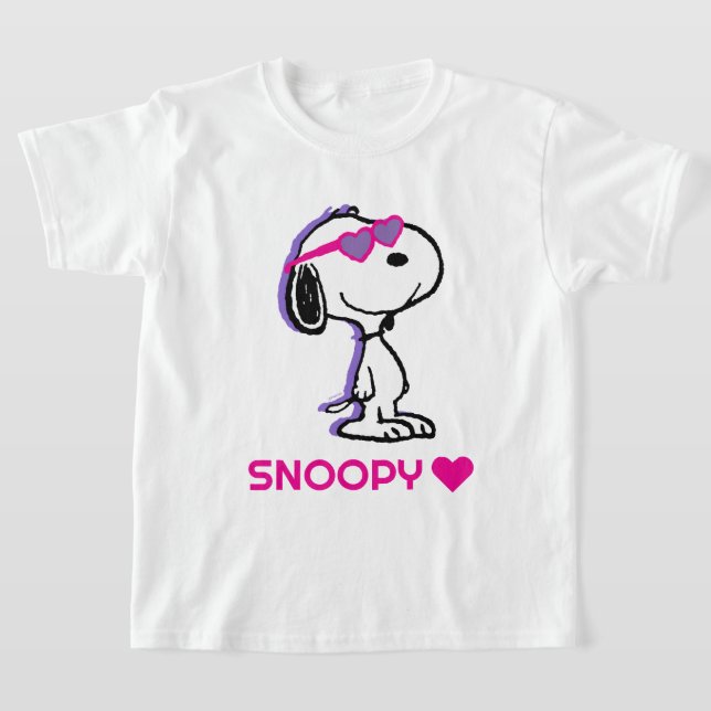 Camiseta Cacahuetes | Snoopy Heart Sungafas (Distribución)