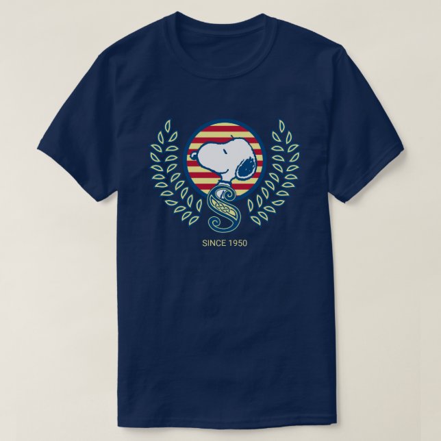 Camiseta Cacahuetes | Snoopy Heraldry (Diseño del anverso)