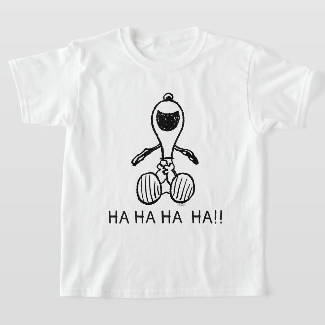 Camiseta Cacahuetes | Snoopy Laughs (Distribución)