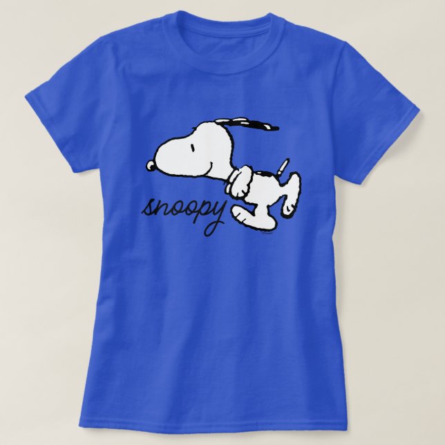 Camiseta Cacahuetes | Snoopy Run (Diseño del anverso)