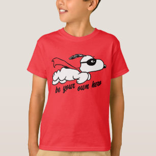 Camiseta Cacahuetes   Snoopy Super Hero