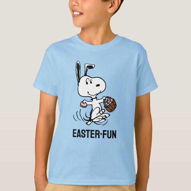 Camiseta Cacahuetes | Snoopy the Easter Beagle (Anverso)