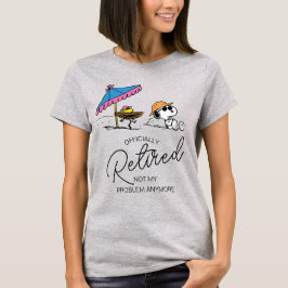 Camiseta Cacahuetes | Snoopy & Woodstock Beach estoy retira