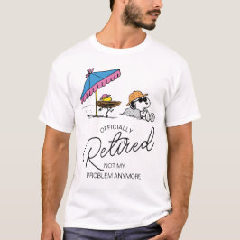 Camiseta Cacahuetes | Snoopy & Woodstock Beach estoy retira