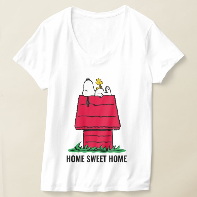 Camiseta Cacahuetes | Snoopy & Woodstock Doghouse (Distribución )