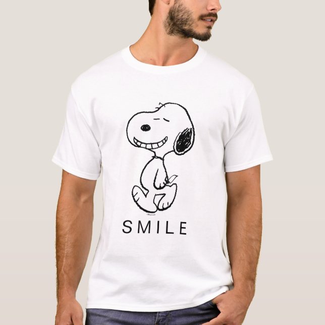 Camiseta Cacahuetes | Sonrisa Super Snoopy (Anverso)