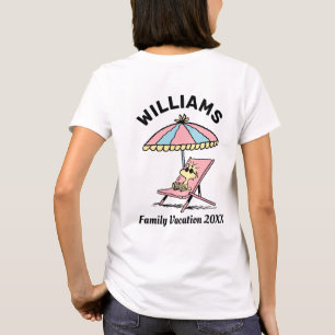 Camiseta Cacahuetes   Vacaciones familiares de Woodstock Be