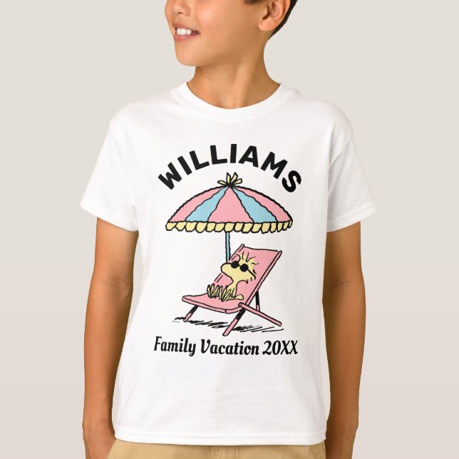 Camiseta Cacahuetes | Vacaciones familiares de Woodstock Be (Anverso)