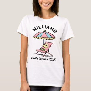 Camiseta Cacahuetes Vacaciones familiares de Woodstock Be
