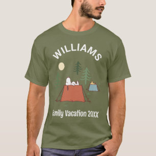 Camiseta Cacahuetes Vacaciones familiares en camping