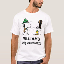 Camiseta Cacahuetes | Vacaciones Snoopy & Woodstock Family