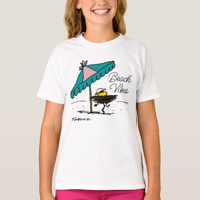 Camiseta Cacahuetes | Woodstock en la playa (Anverso)