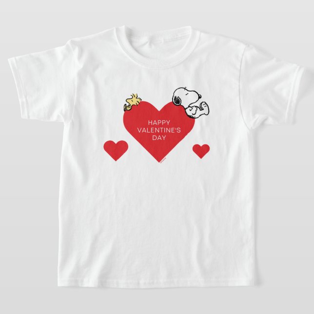 Camiseta Cacahuetes | Woodstock y Snoopy Valentine (Distribución)