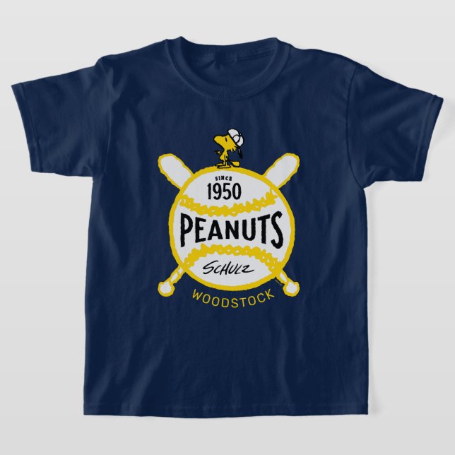 Camiseta Cacahuetes | WoodstockPeanuts Baseball Desde 1950 (Distribución)