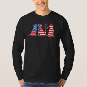 Camiseta Cacao Amarillo Negro Labrador Rojo Plateado Patrió