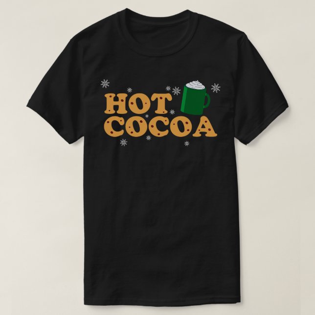 Camiseta Cacao caliente (Diseño del anverso)