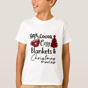 Camiseta Cacao Caliente Mantas Navidades Películas Búfalo P