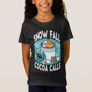 Camiseta Cacao caliente y encanto invernal - Llamadas de ca