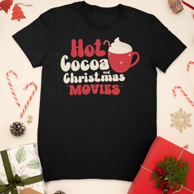 Camiseta Cacao caliente y películas de Navidades (Subido por el creador)