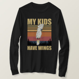 Camiseta Cacatúa Mis hijos tienen alas