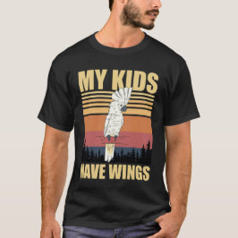 Camiseta Cacatúa Mis hijos tienen alas