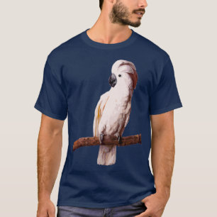 Camiseta cacatúa molucca blanca