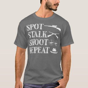 Camiseta Cacería de balas de Stalk Cazando Coyote Hunter