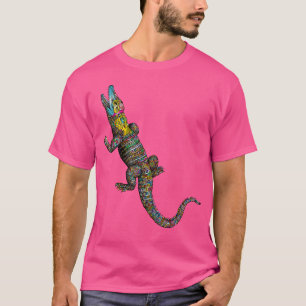 Camiseta Cacería de cocodrilo vintage retro de gator de coc