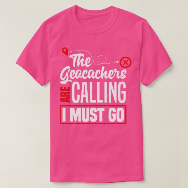 Camiseta Cacería de esclavos geocacher para amantes de la g (Diseño del anverso)