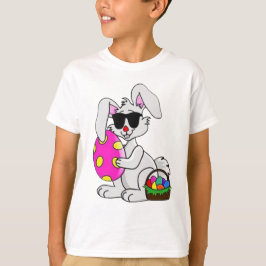 Camiseta cacería de huevo fresco de pascua cacería de huevo