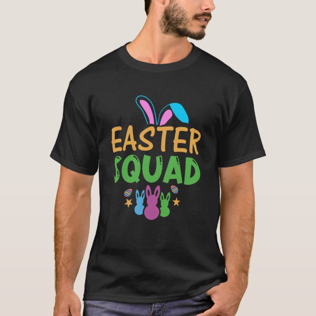Camiseta Cacería de huevos de conejo en el Día de Pascua Ju (Anverso)