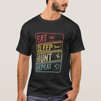Camiseta Cacería de sueño de consumo repetición de caza vin
