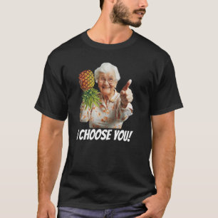Camiseta Cacería divertida con piña Embarazamiento inapropi
